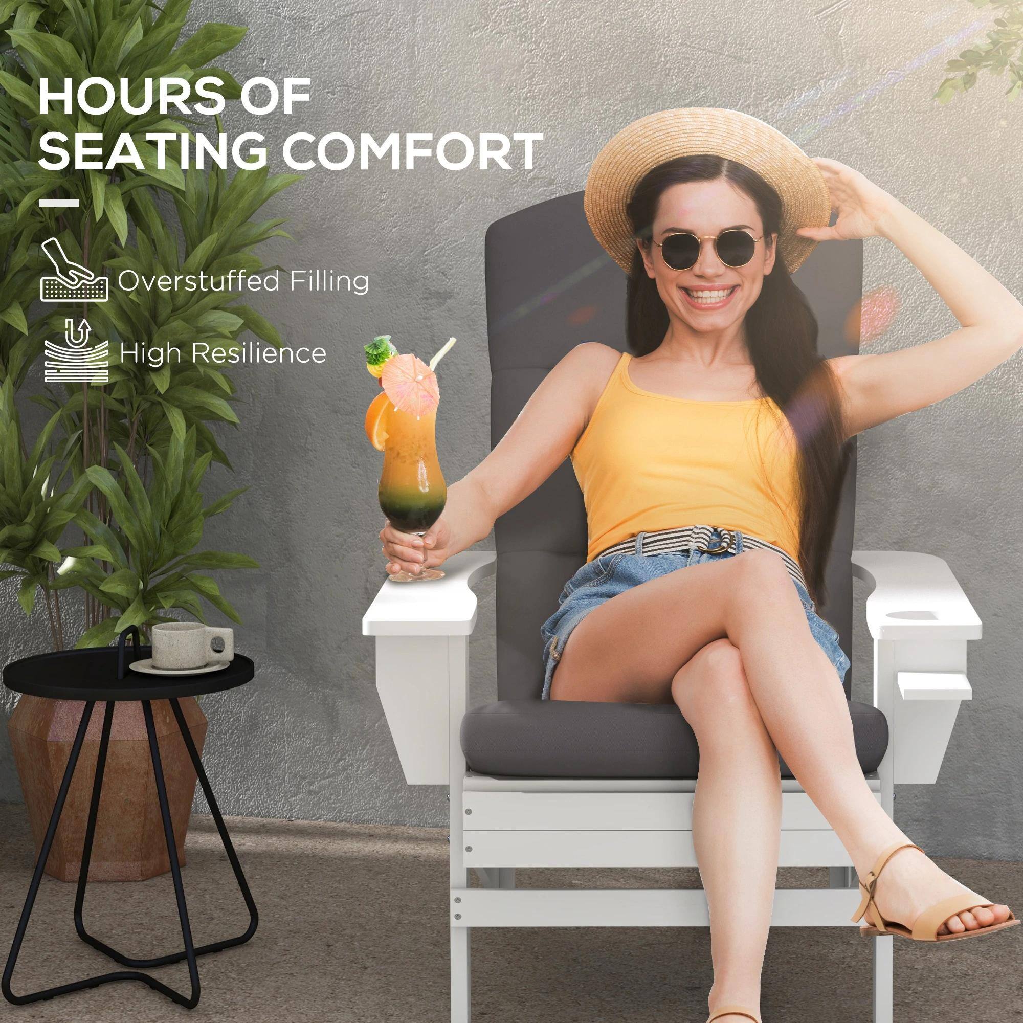 HOURS OF SEATING COMFORT

- Overstuffed Filling
- High Resilience