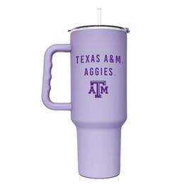 Logo Brands - Texas A&M Aggies 40oz. Lavender Soft Touch Tumbler - Multicolor