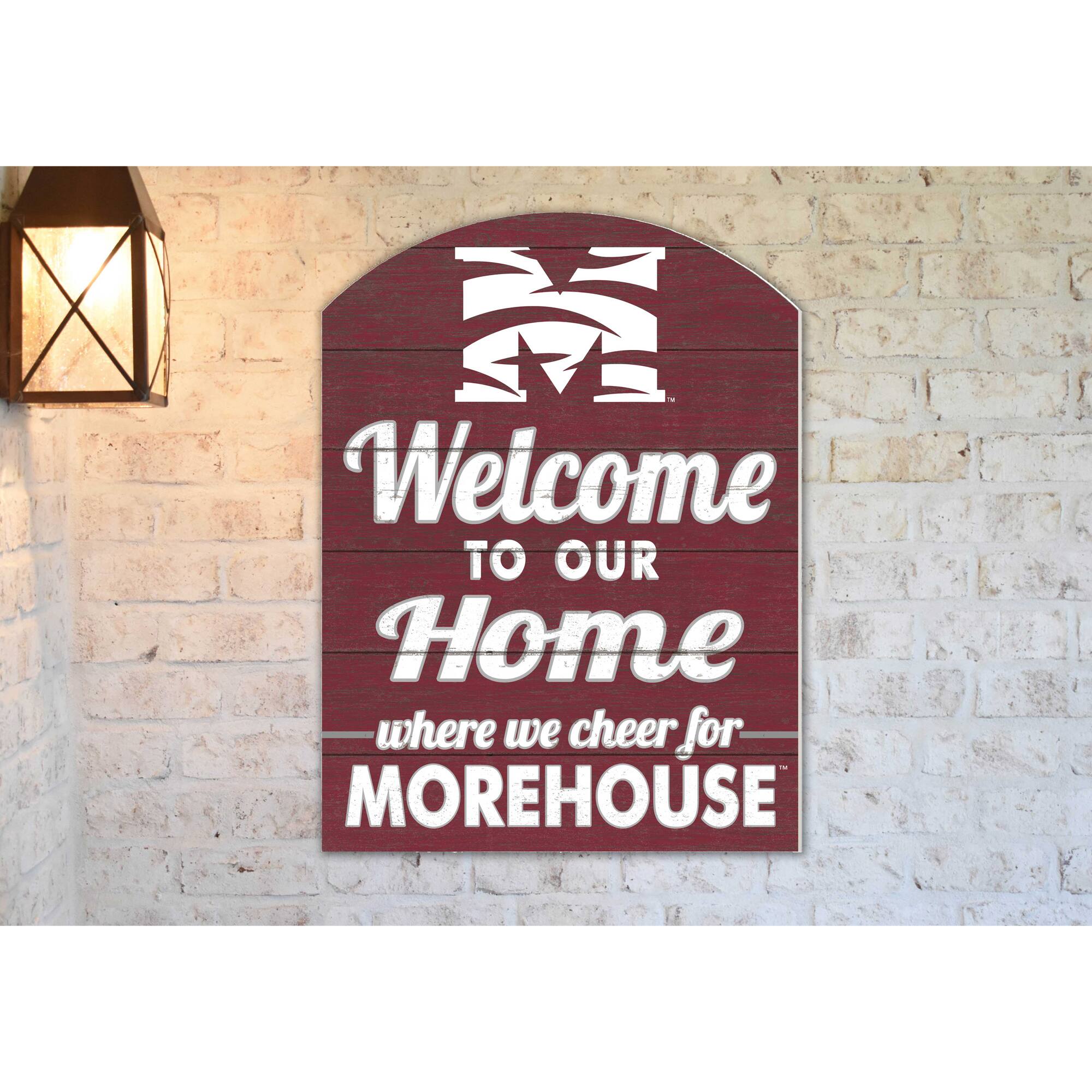 Jardine Morehouse Tigers 16'' x 22'' Marquee Sign Maroon 4939481 - Best Buy