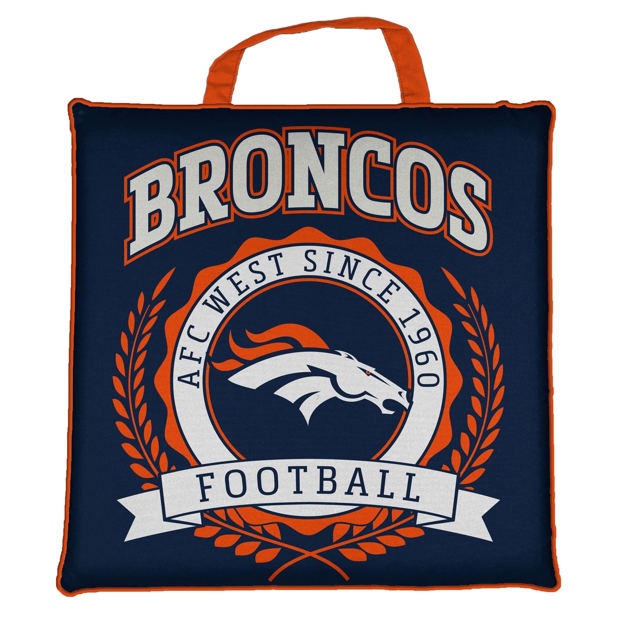 "Pegasus - 14"" Crest Logo Stadium Cushion - Multicolor" price history on PriceWatchPro