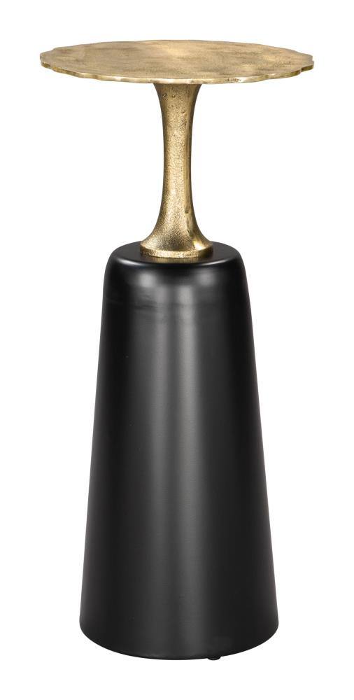 Front. Hivvago - Chenai Drink Table Black - Black.