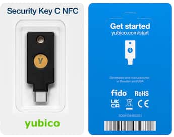 Yubico Security Key C NFC Two Factor Authentication Security Key Yubico Security Key C NFC Two Factor Authentication Security Key