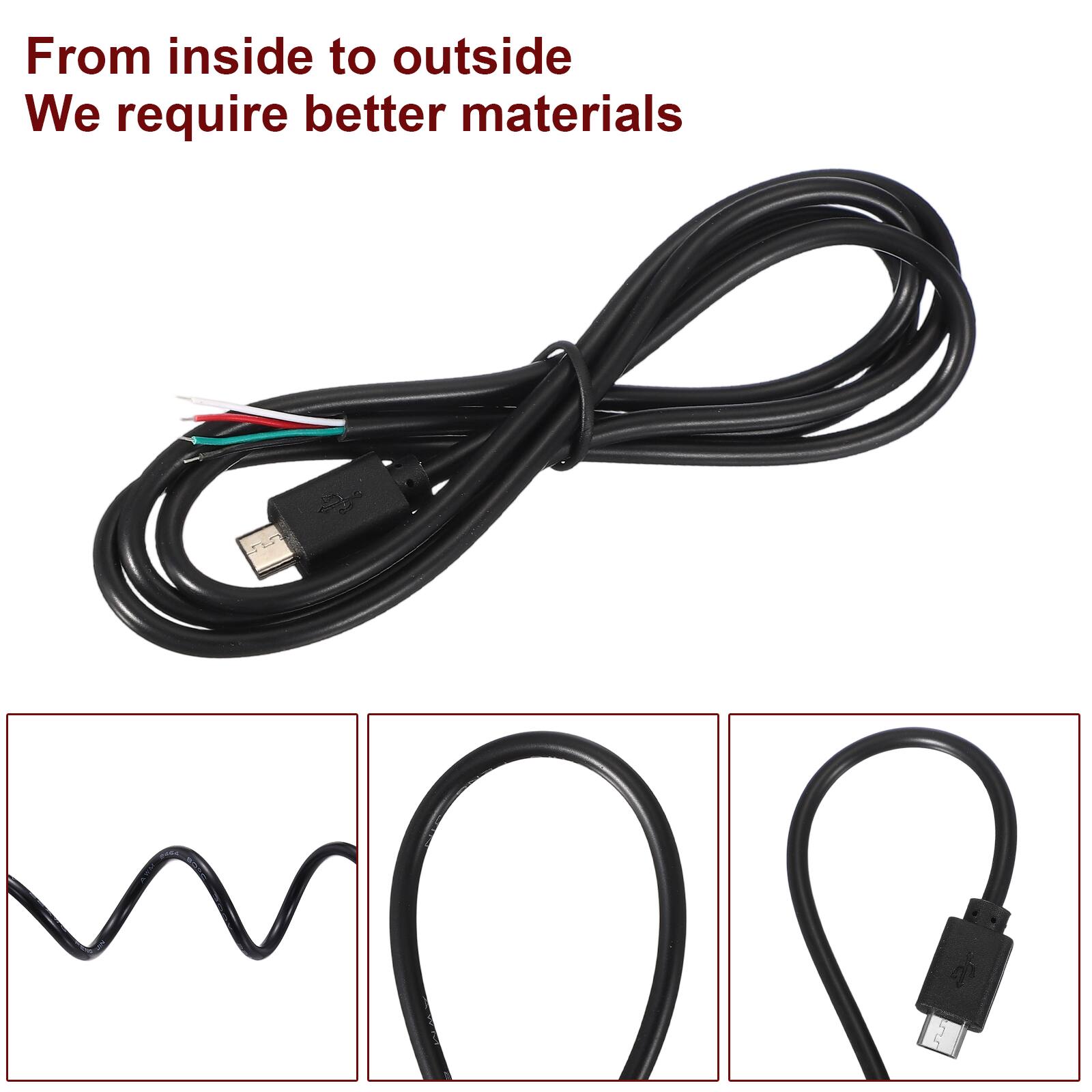 From inside to outside  
We require better materials