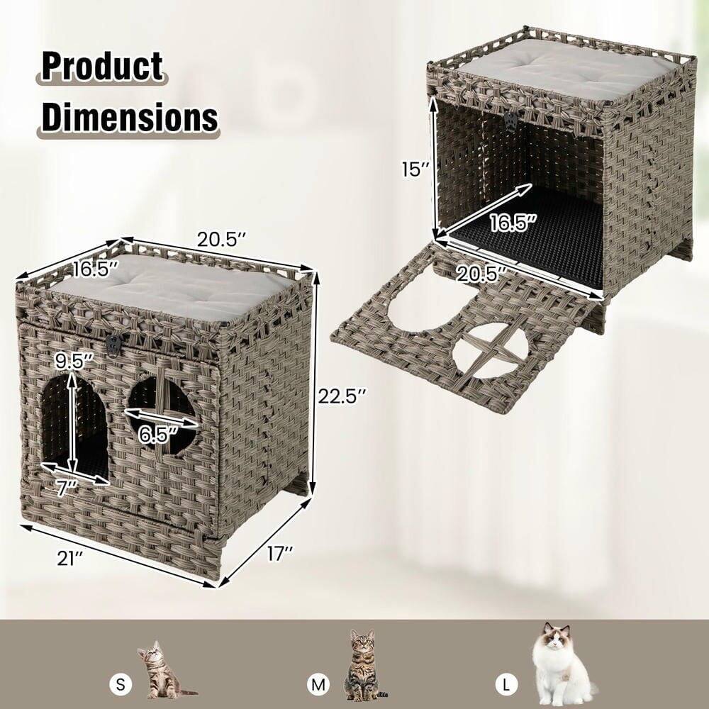 Product Dimensions

15" x 16.5" x 20.5" x 9.5" x 6.5" x 7" x 21" x 17" x 22.5"

S M L