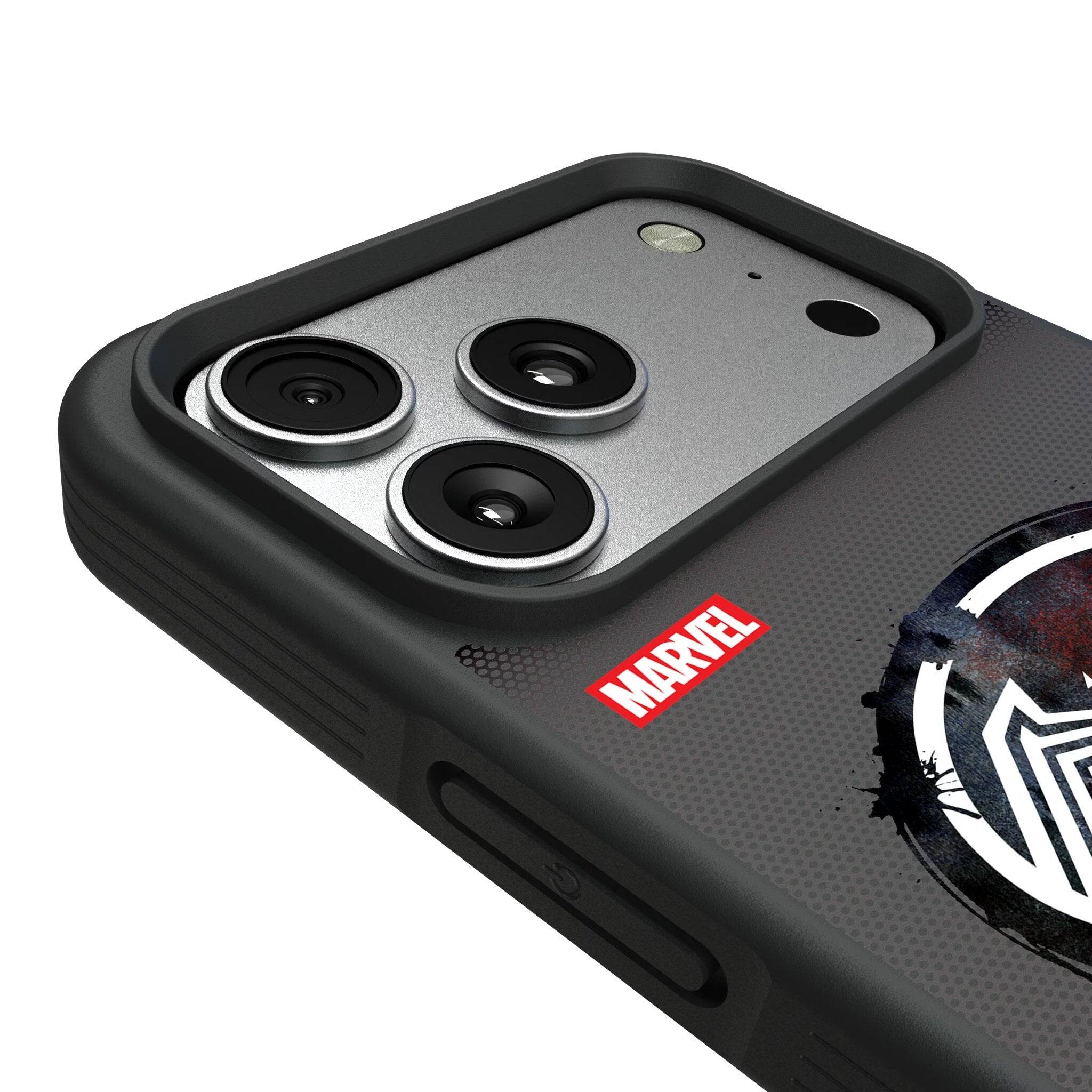 Keyscaper Marvel Grid Bump Phone Case Apple iPhone 17 Pro Venom