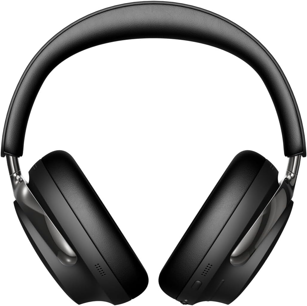 Alt View 1. Bose - Bose QuietComfort Ultra Bluetooth Headphones (2nd Gen) Bundle with Fast Charger, Noise Cancelling (Black) - Black.