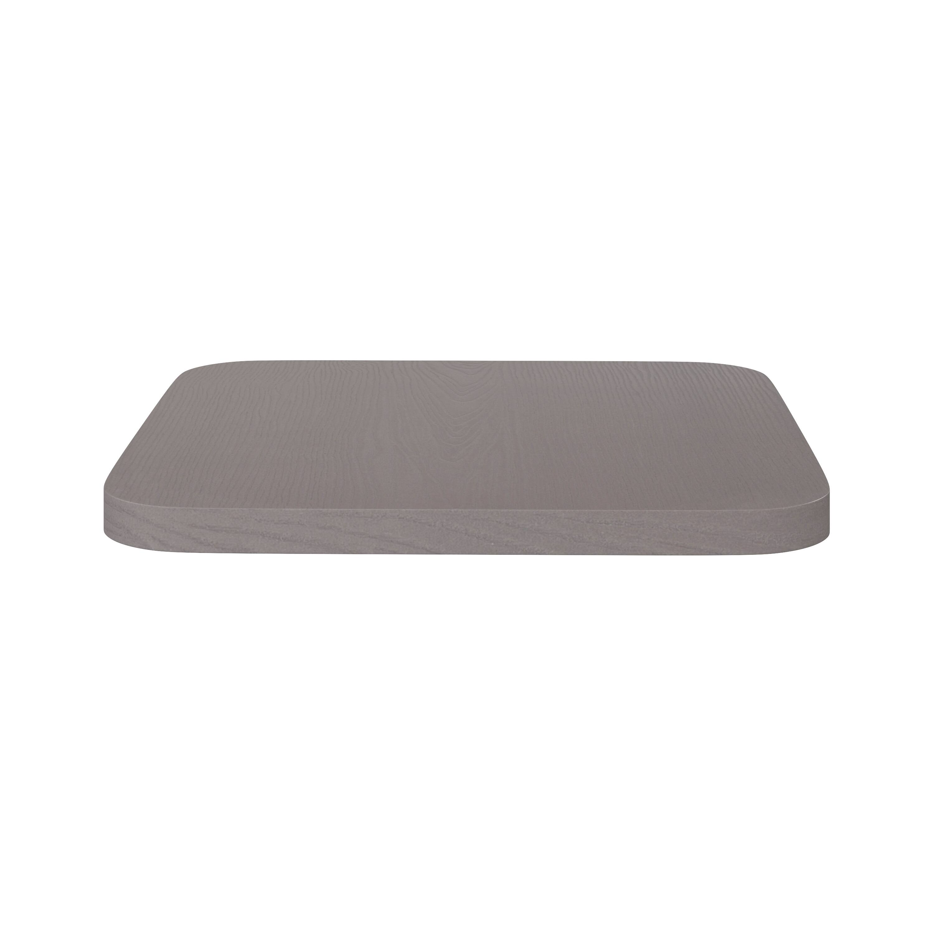 Alt View 8. Emma + Oliver - Stryde All-Weather Durable Polyresin Seat for Colorful Metal Dining Chairs, Counter Stools and Bar Stools - Gray.