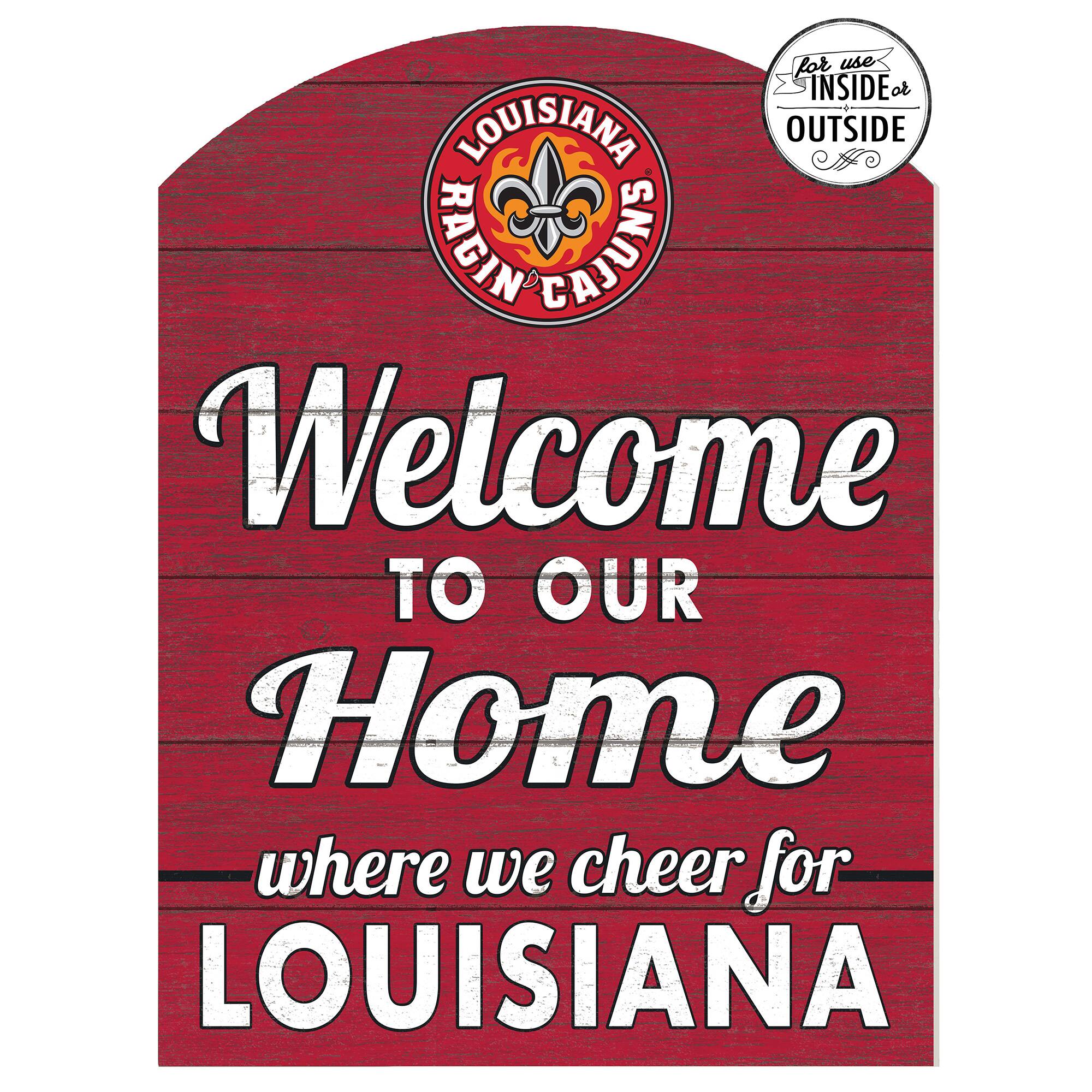 Louisiana Ragin' Cajuns 16'' x 22'' Marquee Sign
