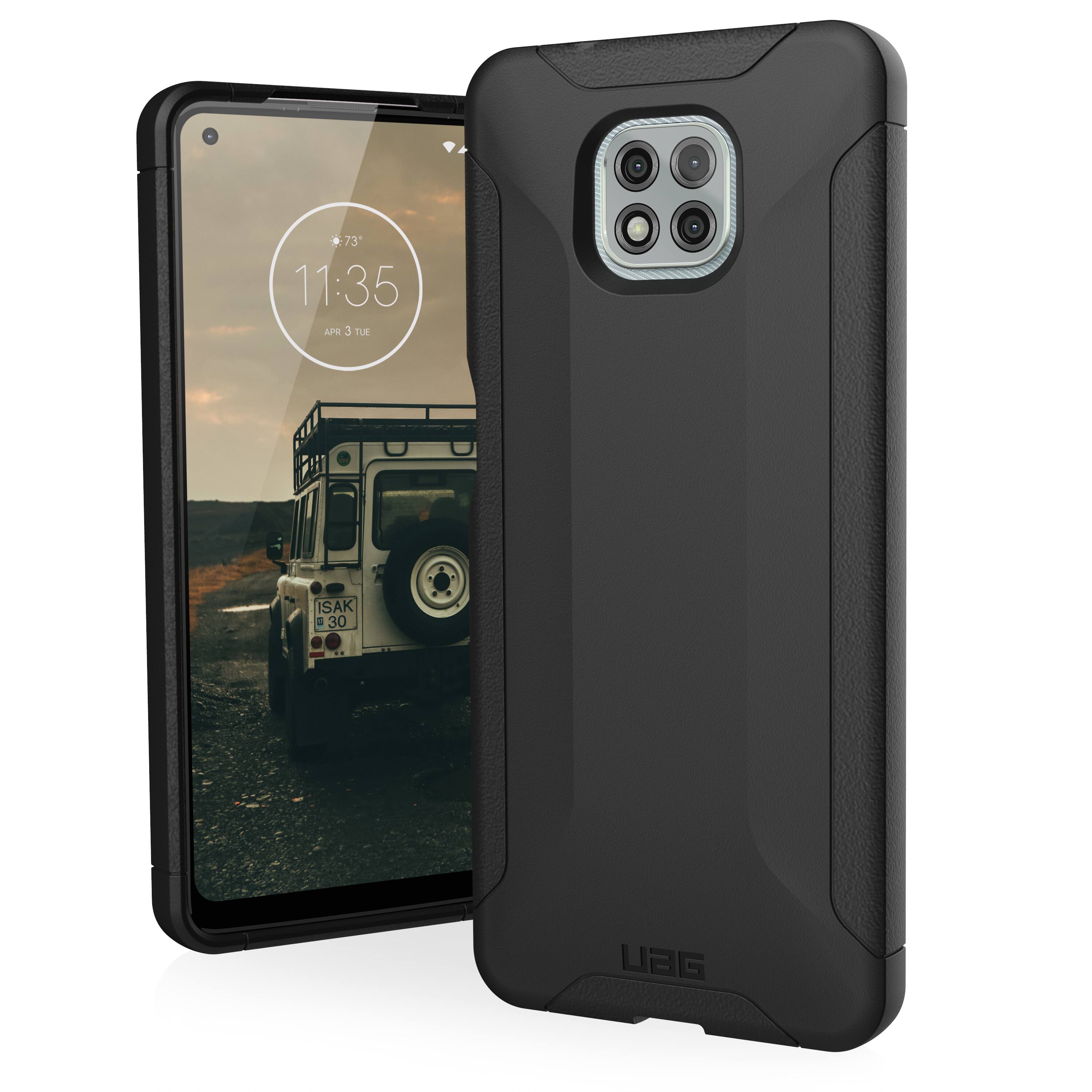 Front. UAG - Scout Series Case for Motorola G Power (2021).