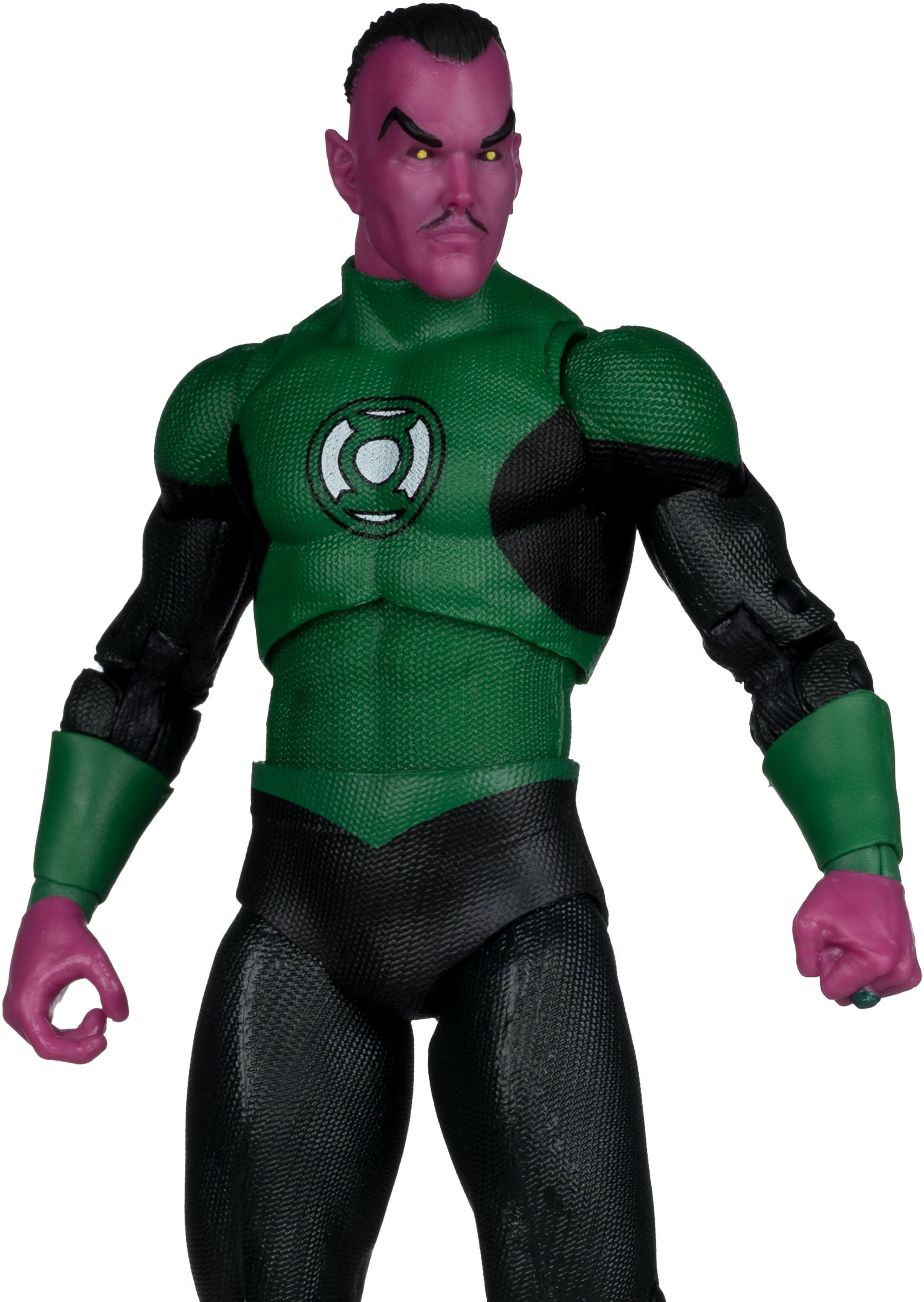 Alt View 1. McFarlane Toys - DC Multiverse Green Lantern Sinestro (Green Lantern Corps 1) 7.2" Action Figure.