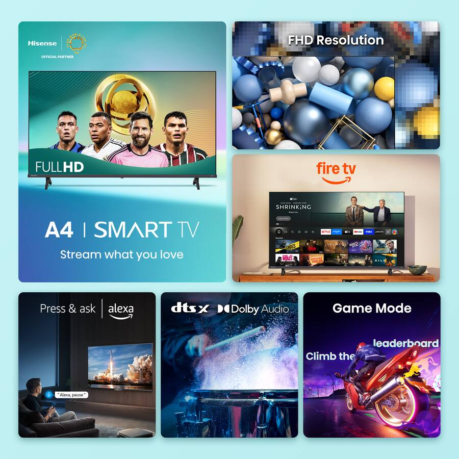 Hisense 40A4N SMART TV スマートテレビ　2025年製 Amazon | ハイセンス 40V型 40A4N フルハイビジョン 液晶 テレビ