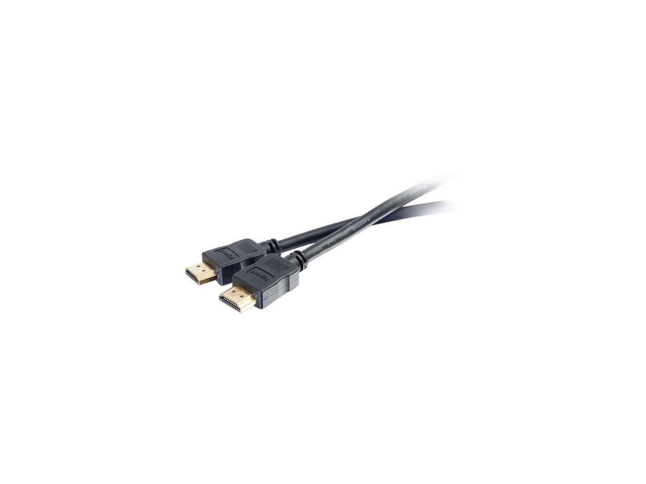 Alt View 1. Cables to Go - C2G 50181 Premium 4K High Speed HDMI Cable with Ethernet, 4K 60Hz, Black (3 Feet, 0.91 Meters).
