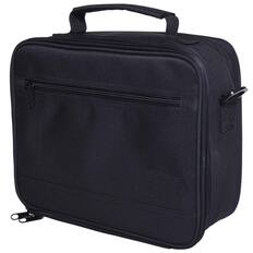 Front. Ritz Gear - Portable Deluxe Photo Printer Case – Travel Bag for HP Sprocket Studio & Accessories - Black.