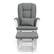 Alt View 11. Storkcraft - Tuscany Glider and Ottoman - White/Gray.