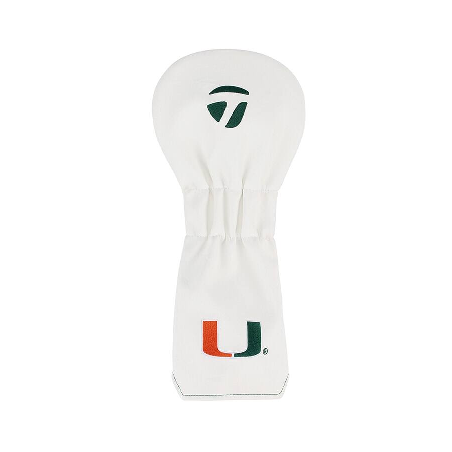 Alt View 1. TaylorMade - Miami Hurricanes Driver Headcover - Multicolor.