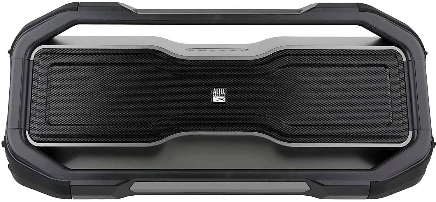 Altec Lansing - RockBox XL Factory Refurbished Portable Bluetooth Speaker - Black - Front_Zoom