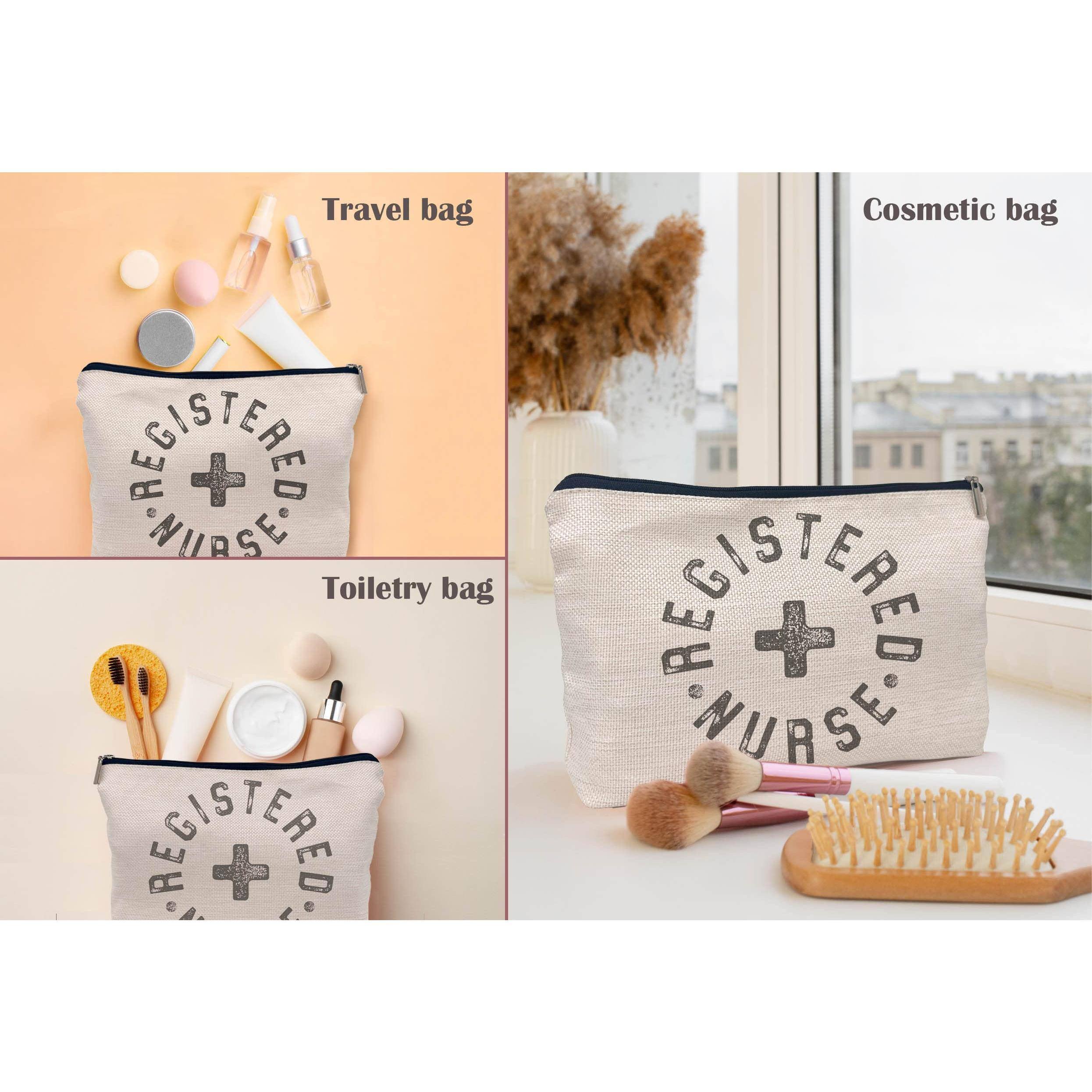 Travel bag  
REGISTERED NURSE  

Cosmetic bag  
REGISTERED NURSE  

Toiletry bag  
REGISTERED NURSE