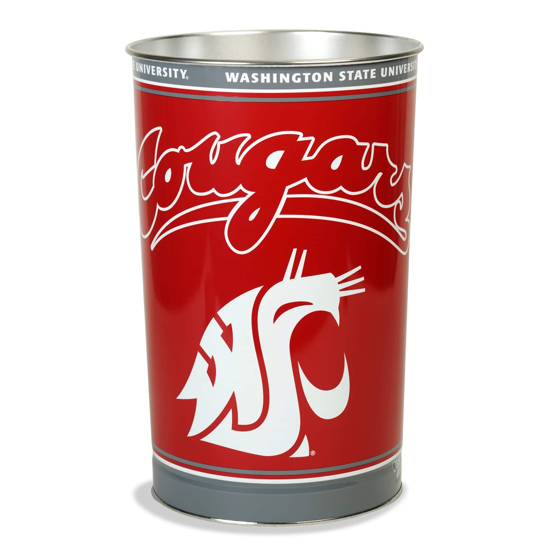 WinCraft - Washington State Cougars 15'' Tapered Wastebasket - Multicolor price history on PriceWatchPro