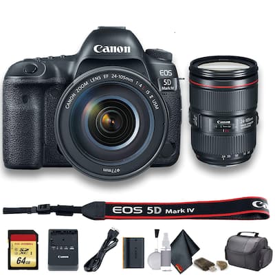 Bundle Canon EOS 5D Mark IV DSLR Camera with 24 105mm f/4L II Lens Bundle Canon EOS 5D Mark IV DSLR Camera with 24 105mm f/4L II Lens