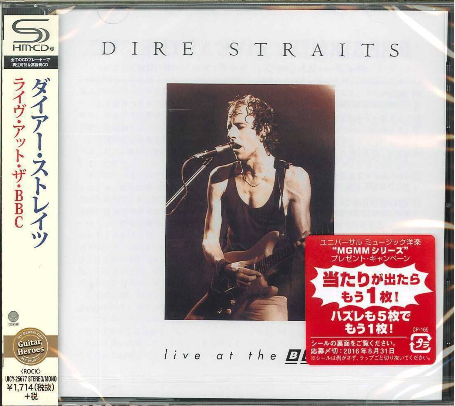 HMCD CD CD BBC  
Guitar Heroes MY MUSIC KROCK  
UCY-25677 STEREO/MONO  
¥1,714  
DIRE STRAITS  
MGMM  
CP-169  
live at the BBC