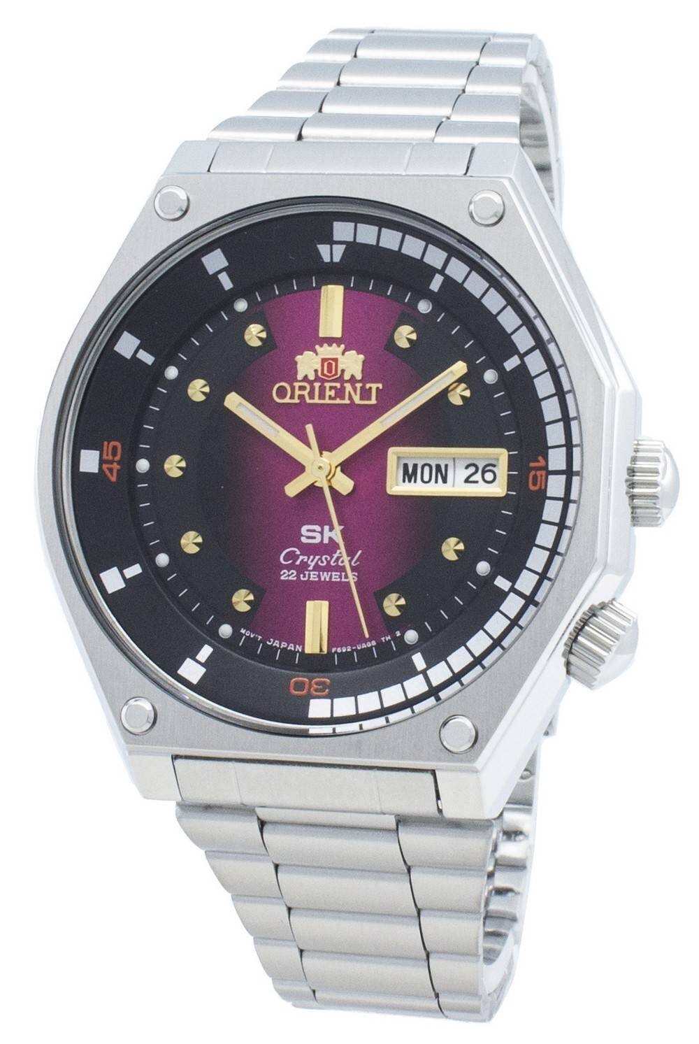 ORIENT  
MON 26  
SK  
Crystal  
22 JEWELS  
MOV'T JAPAN  
P602-UADS  
30