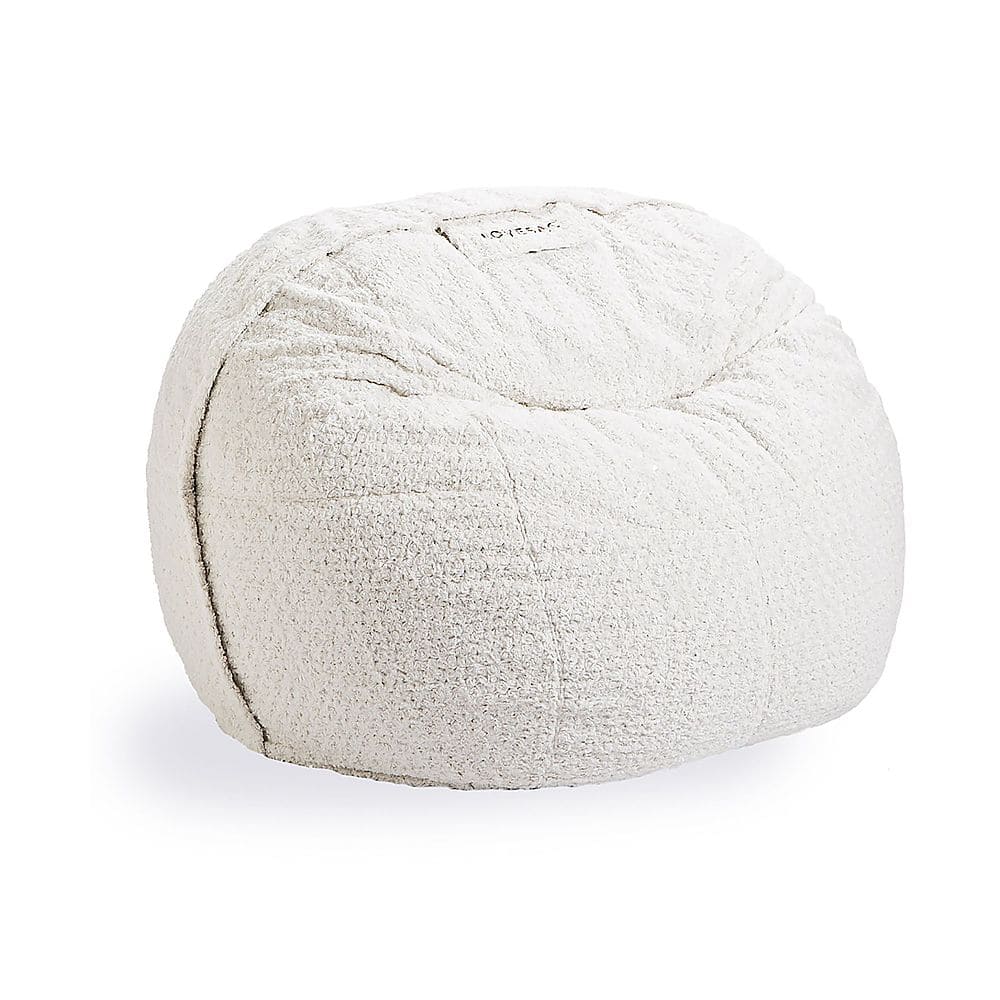 Angle. Lovesac - SuperSac in Phur - Alpine Swirl.