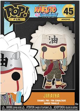 Funko - POP! PINS NARUTO: JIRAIYA - APPAREL - Multicolor