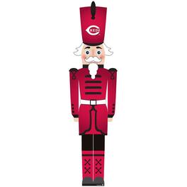 Fan Creations - Cincinnati Reds 46" Nutcracker Leaner - Multicolor