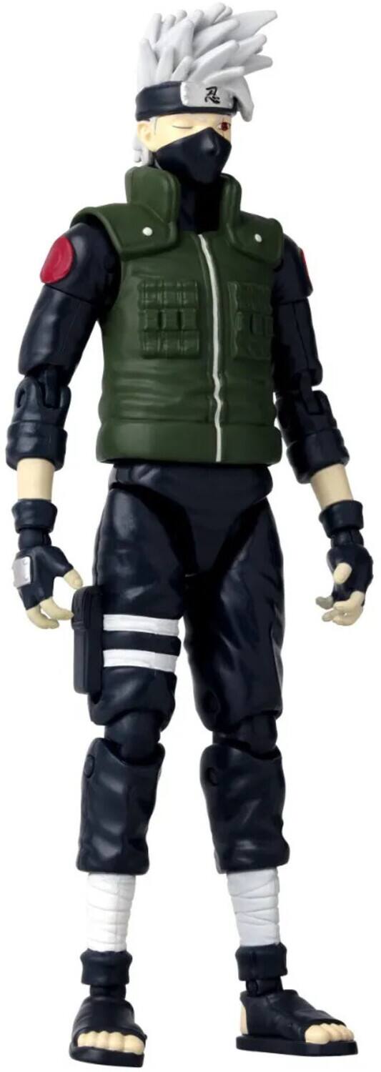 Alt View 4. Bandai - Anime Heroes - Naruto - Hatake Kakashi Fourth Great Ninja War Action Figure - Multicolor.