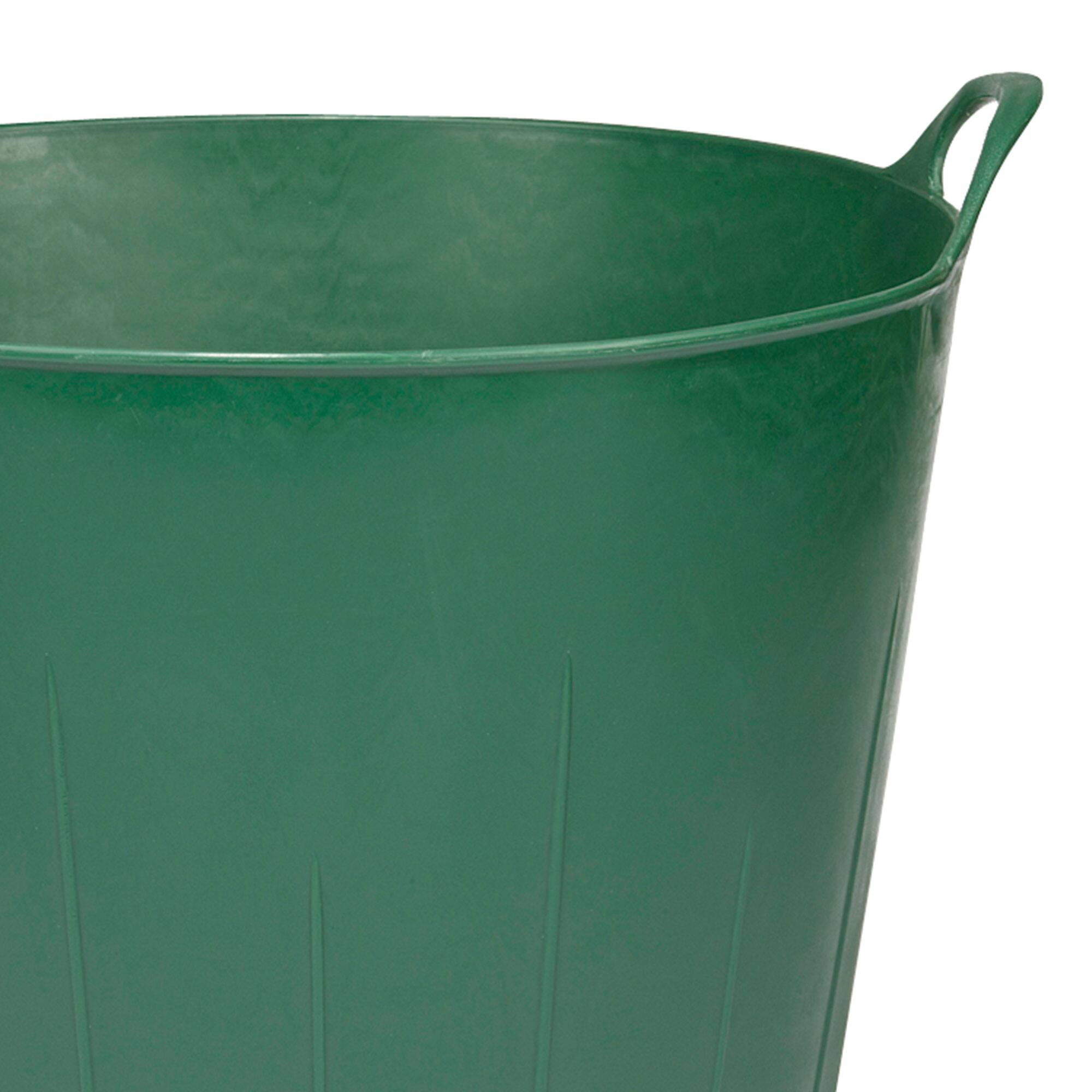 Alt View 7. Little Giant - Little Giant 11 Gallon Heavy Duty Farm Bucket Poly/Rubber Flex Tub with Handles.