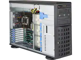 Supermicro - SuperChassis CSE-745BAC-R1K23B 4U Tower Server Chassis - Black