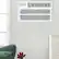 Alt View 5. Arctic Wind - 8,300 BTU 350 Sq. Ft In Wall Air Conditioner with Remote Control - White.