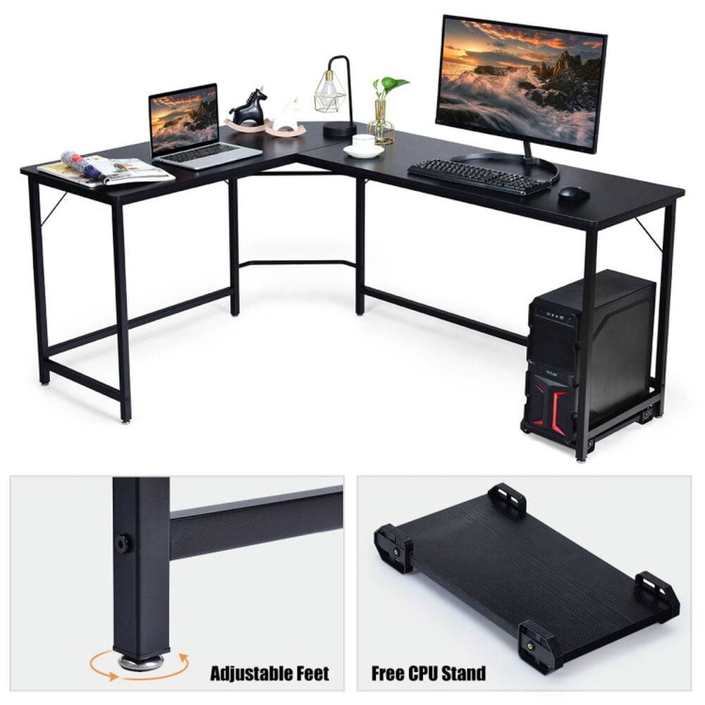 Adjustable Feet  
Free CPU Stand