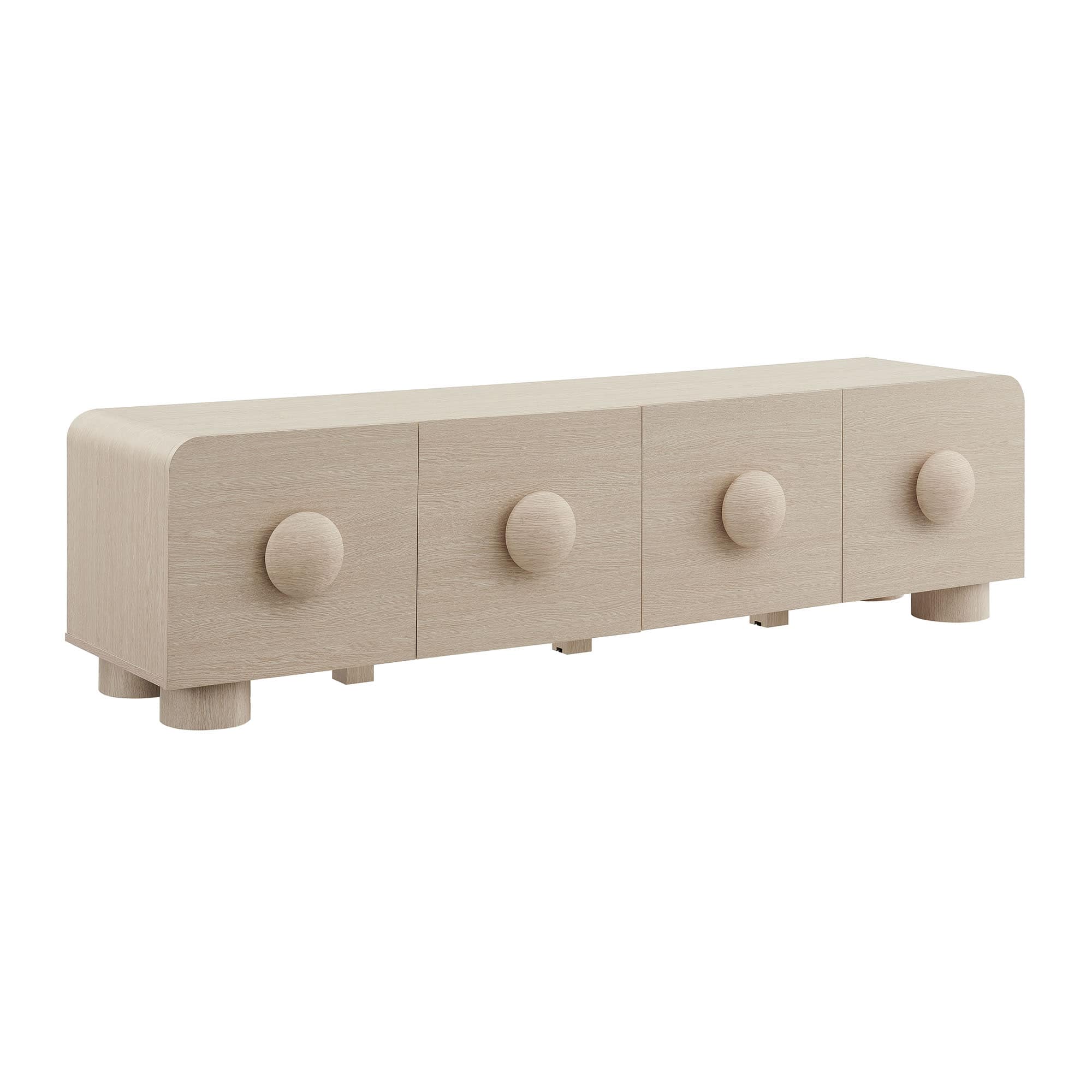 Sonnet 69" Low Profile TV Stand by Modway - Ash