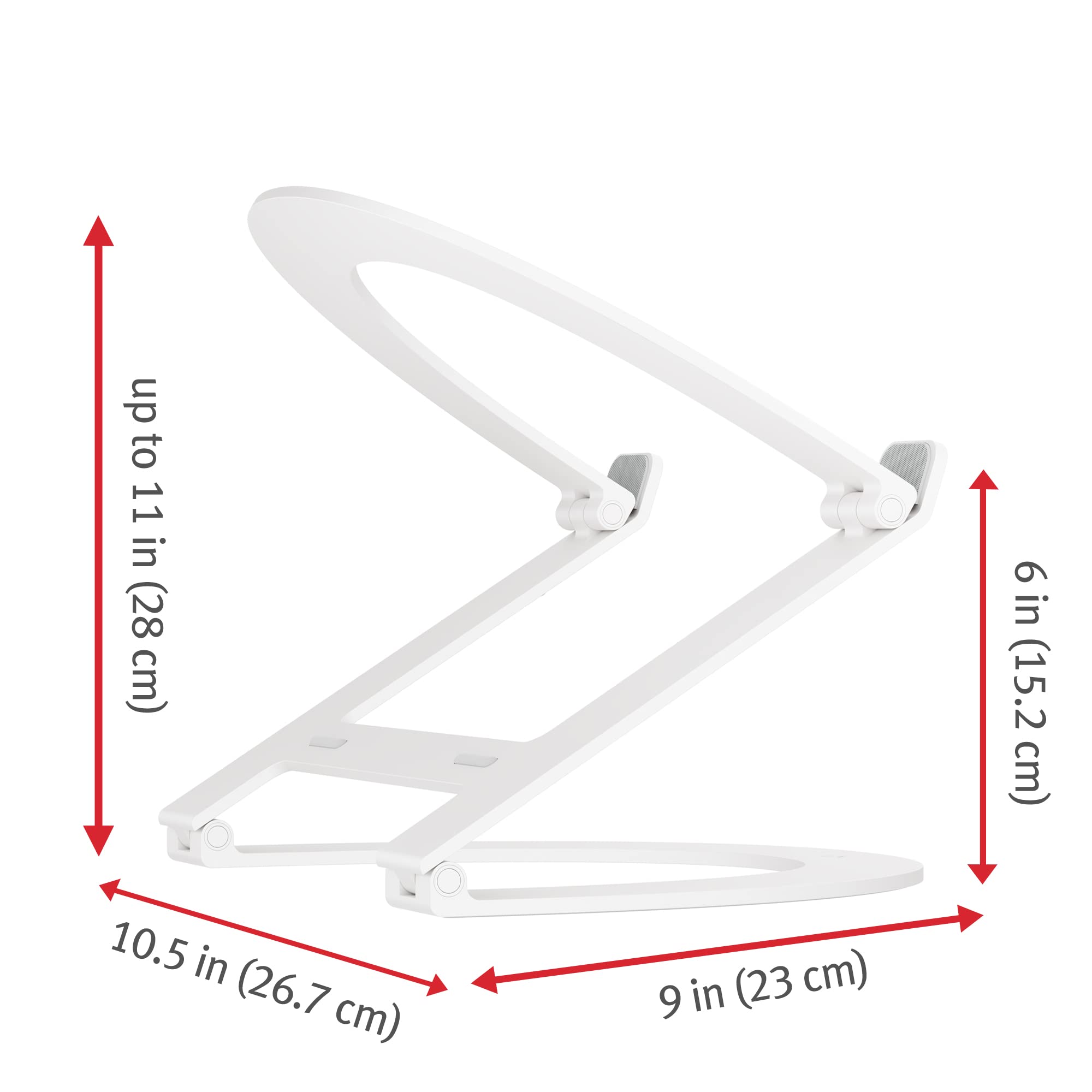 up to 11 in (28 cm)  
6 in (15.2 cm)  
10.5 in (26.7 cm)  
9 in (23 cm)