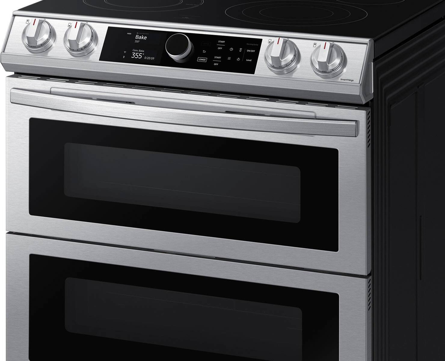 The text on the image reads: "2 a Bake - SIRT 0 I Camo -A 355 0:2059 D LOMEA Dr SAUT me = a De/Or ue smarmmings." This text is likely a combination of instructions or settings for the oven. It may be a description of the oven's features or a list of commands to be executed. However, without further context or understanding of the specific oven model, it is difficult to provide a more accurate interpretation of the text.