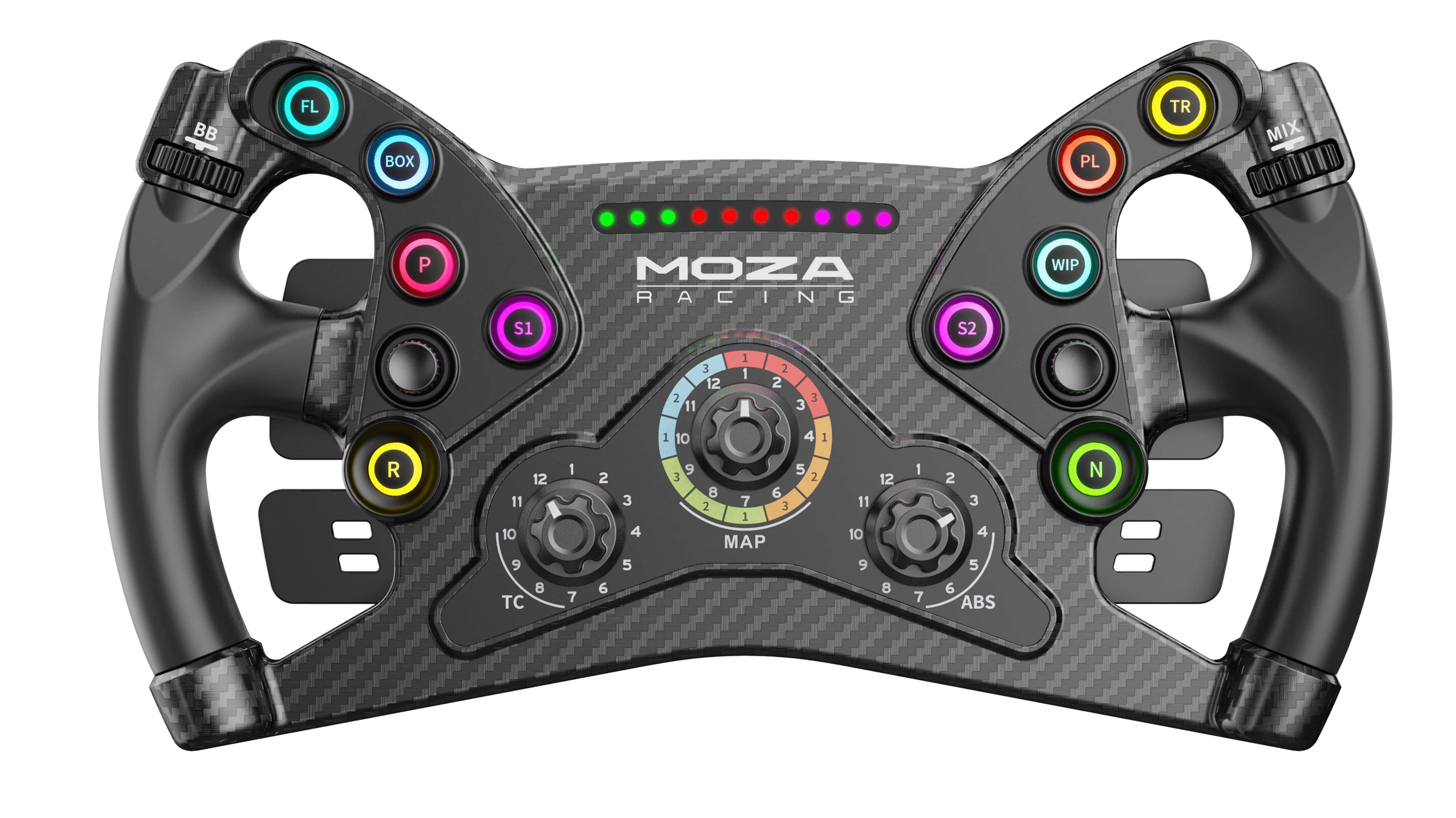 Moza Racing - KS Gaming Steering Wheel - Black - Front_Zoom