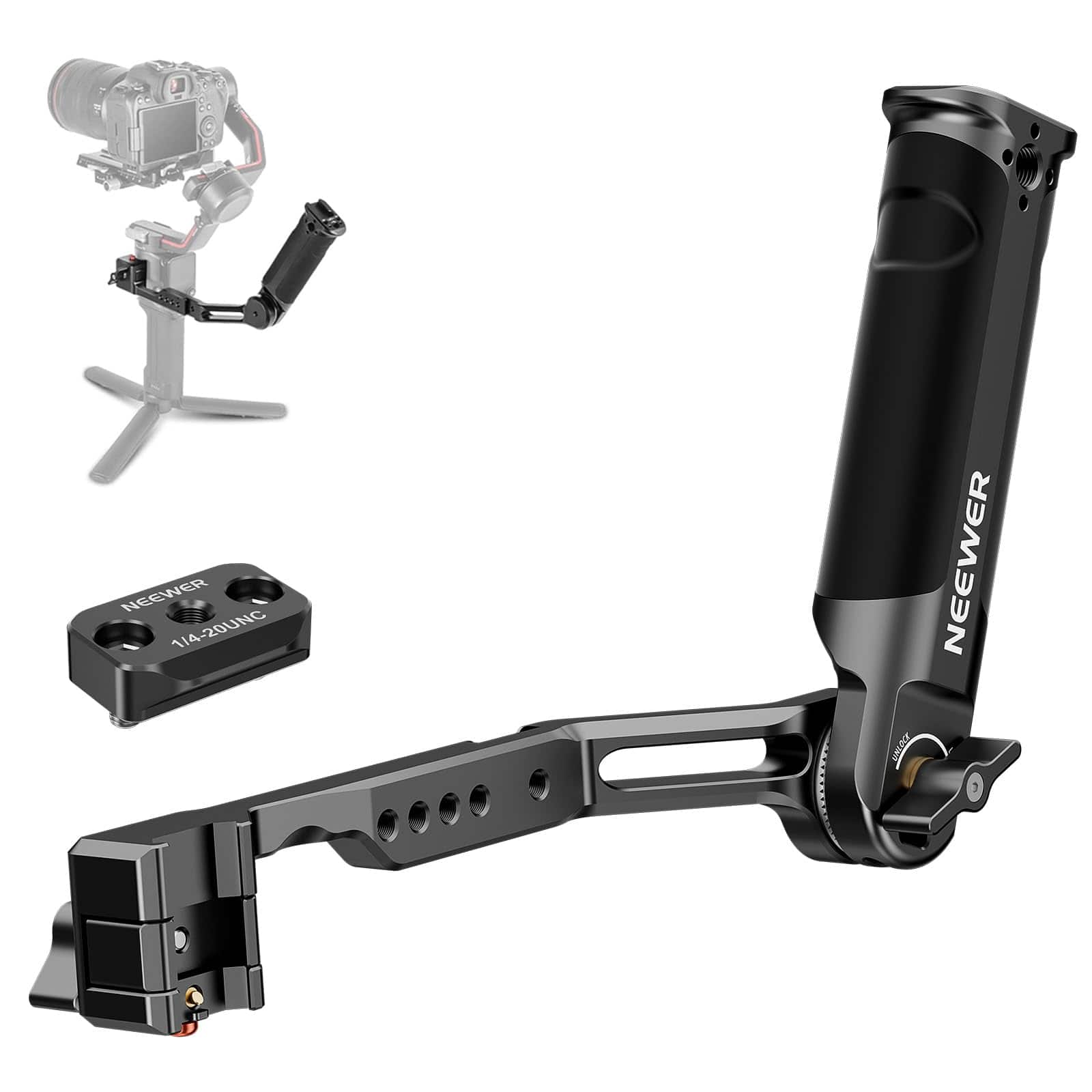 Neewer - RS4/RS3 Sling Handle Grip, NATO Rail, 13.2lb Load price history on PriceWatchPro