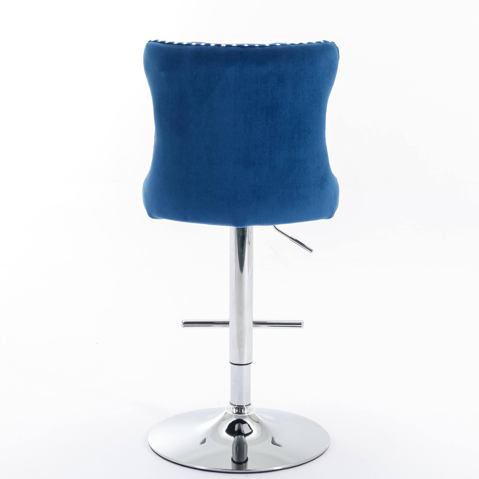 Alt View 7. SlickBlue - Swivel Barstools Adjustable Seat Height Counter Chairs for Kitchen & Bar - Blue.