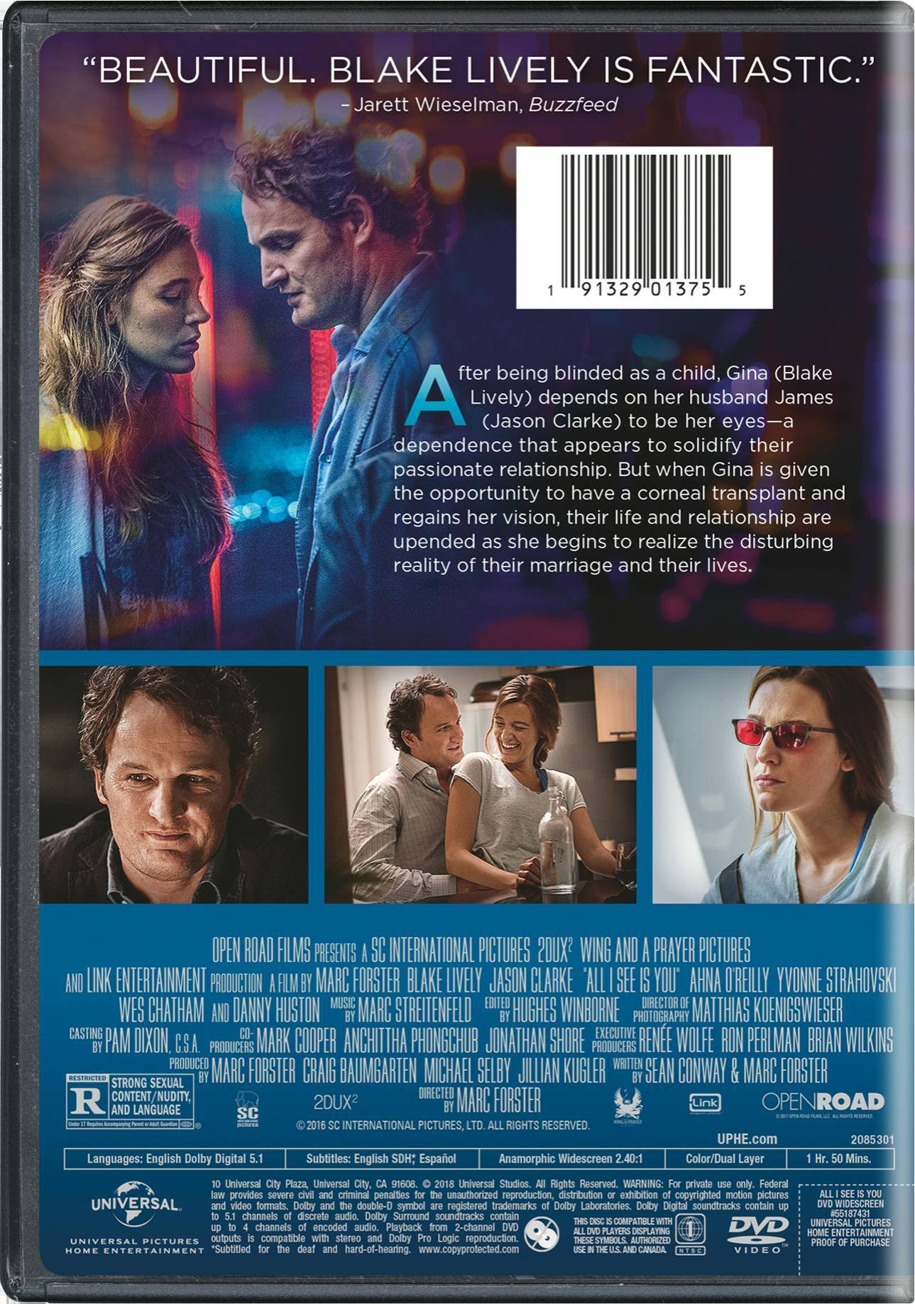 Angle. All I See Is You [DVD].