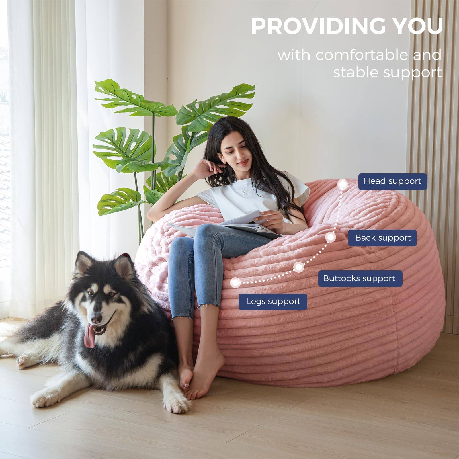 PROVIDING YOU  
with comfortable and stable support

- Head support
- Back support
- Buttocks support
- Legs support