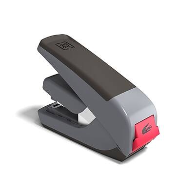 Alt View 2. TRU RED - One-Touch CX4 Reduced Effort Desktop Stapler, 20-Sheet Capacity - Black/Gray.