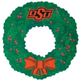 Fan Creations - Oklahoma State Cowboys 16'' Team Wreath Sign - Green