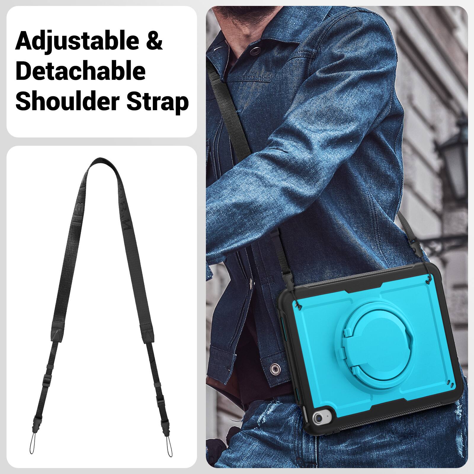 Adjustable & Detachable Shoulder Strap