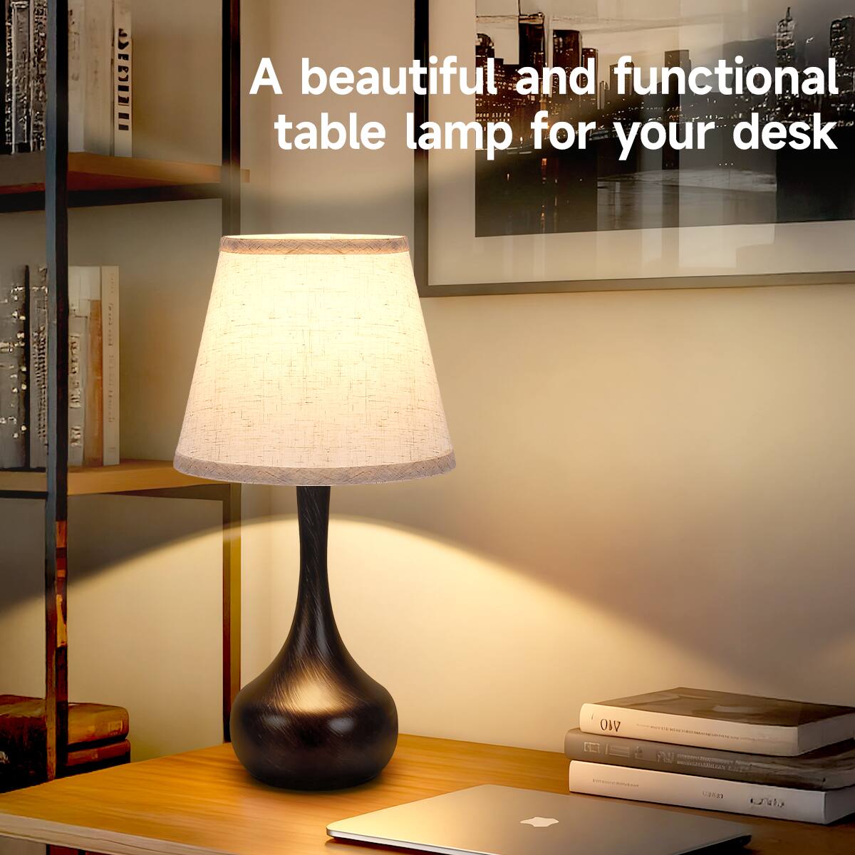A beautiful and functional table lamp for your desk