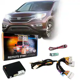 MPC - Remote Start Kit For 2015-2016 Honda CR-V | Plug and Play | Lock 3X to Start - Black