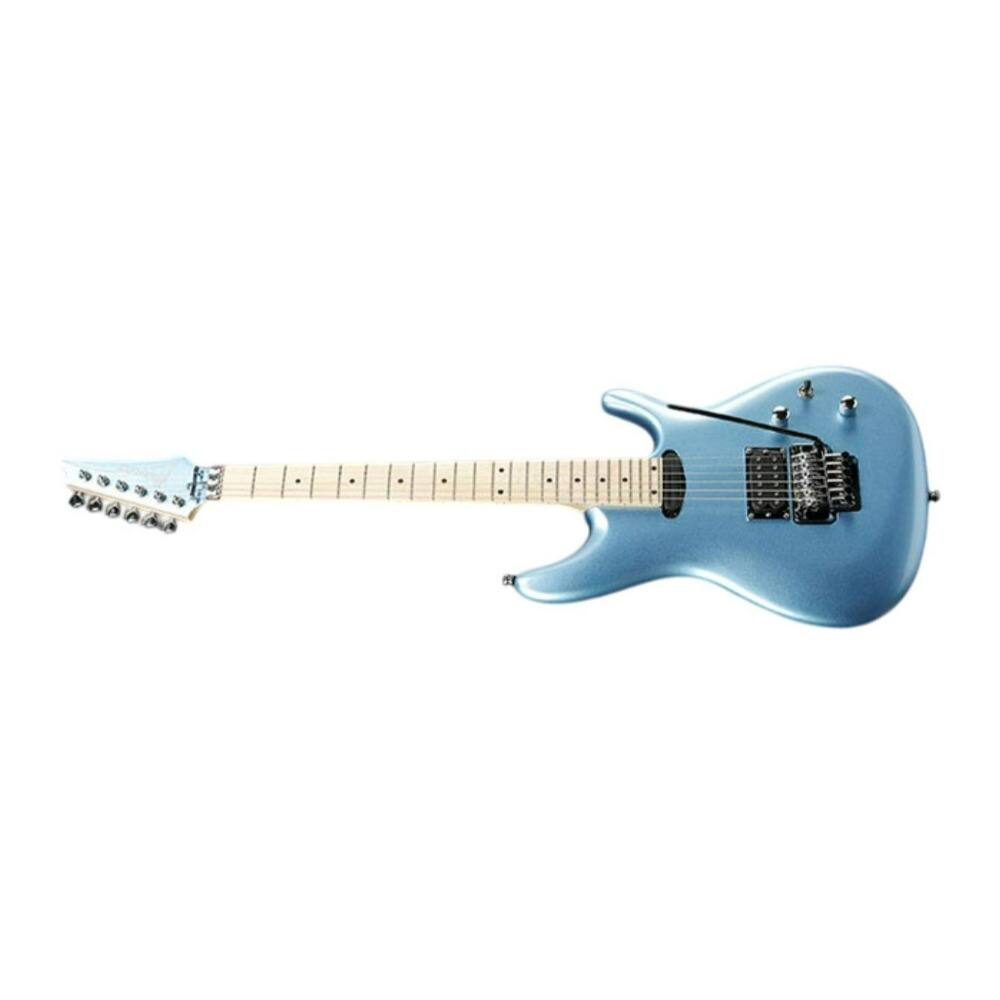 Left. Ibanez - Ibanez JS140M Joe Satriani Signature 6 String Soda Blue Electric Guitar.