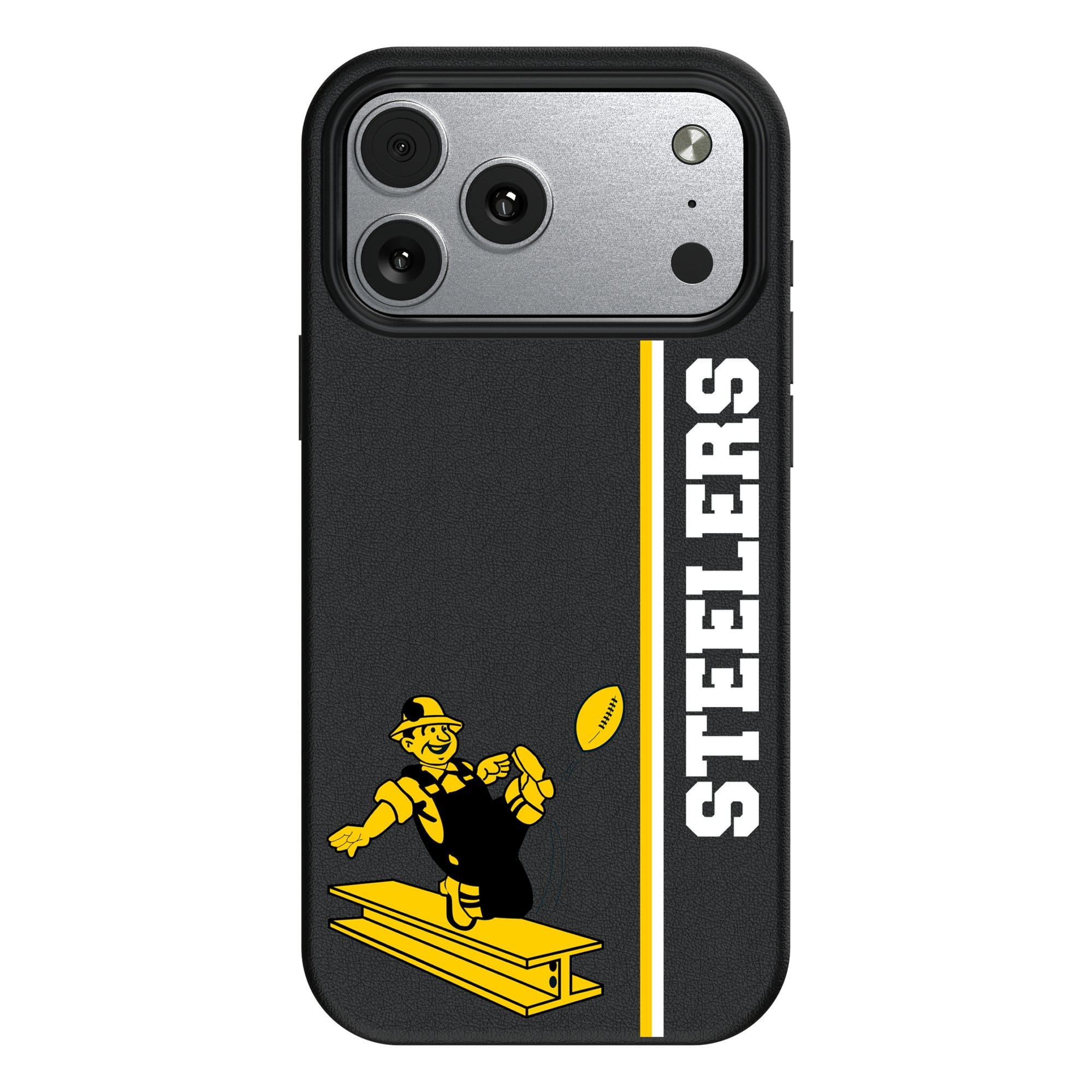 Keyscaper - NFL - Pittsburgh Steelers Throwback Logo iPhone Magnetic Bump Case - 17 Air - Black price history on PriceWatchPro