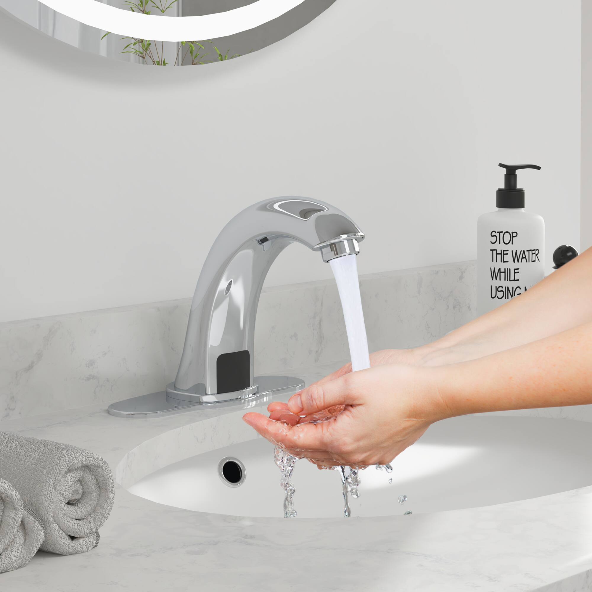 STOP THE WATER WHILE USING