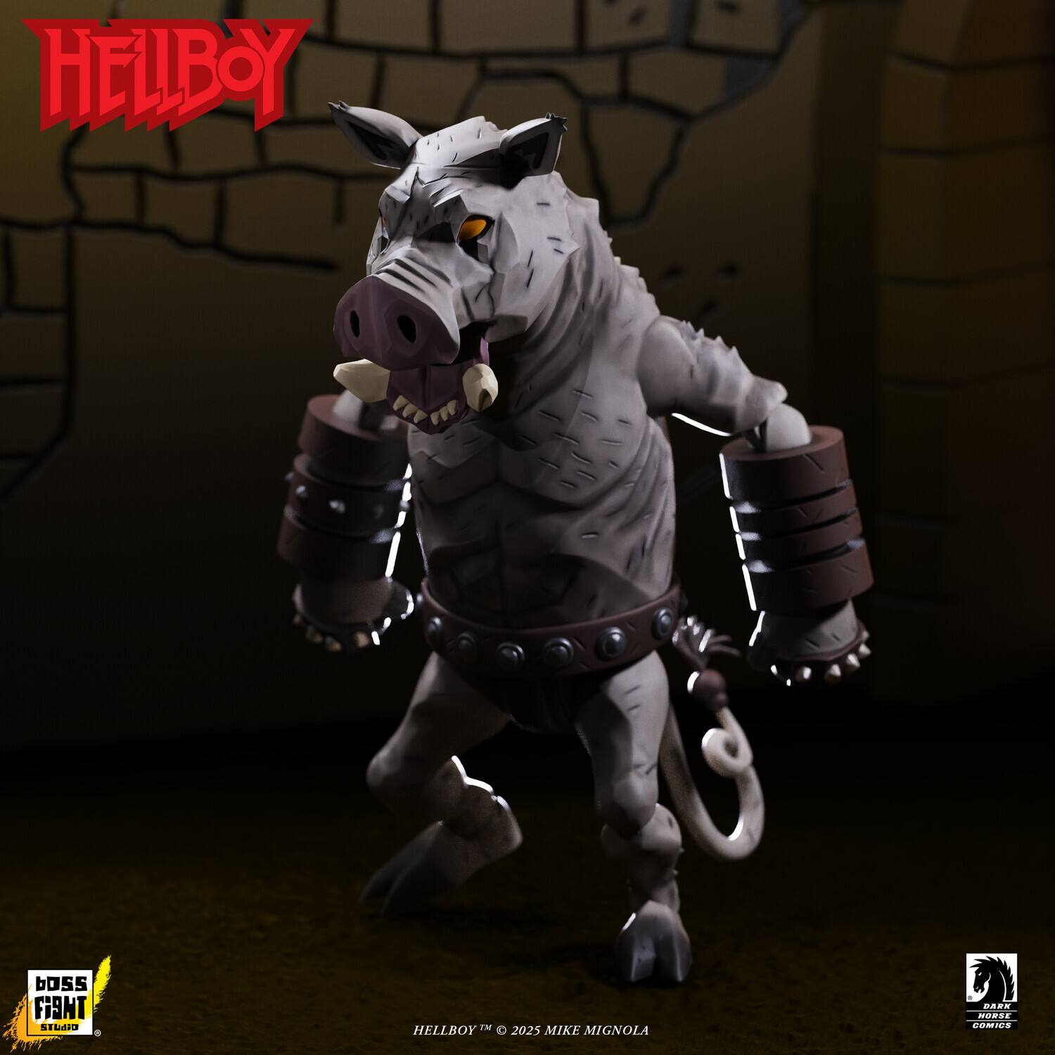 HELLBOY  
220d FIGHT STUDIO 8  
HELLBOY™ 2025 MIKE MIGNOLA  
DARK HORSE COMICS